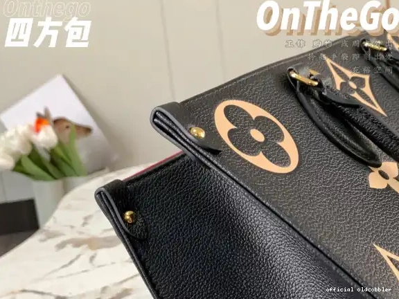 Official oldcobbler VUITTON MM LOUIS ONTHEGO 0623
